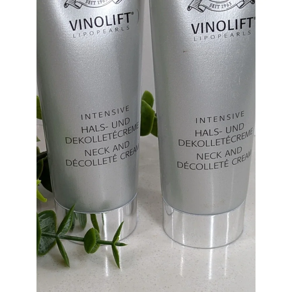SEALED LOT 2M. Asam Vinolift Lipopearls Intensive Neck Decollete Cream 3.38 oz
